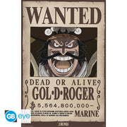 One Piece Wanted Gol .D. Roger - 91,5 x 61 cm - Animerch