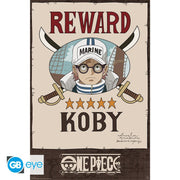 One Piece Wanted Koby Cross Guild poster - 91,5 x 61 cm - Animerch