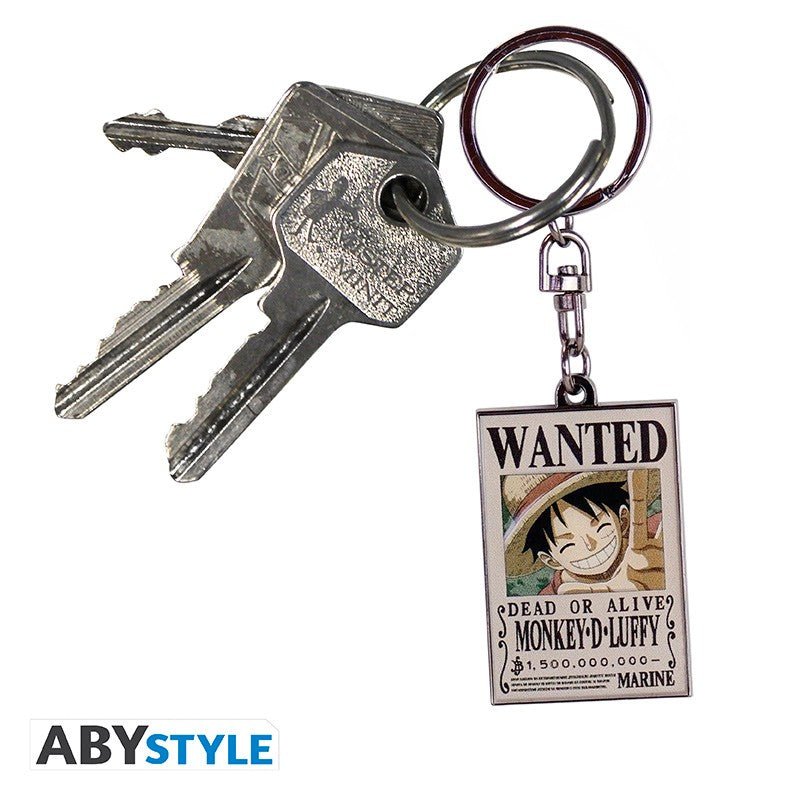 One Piece Wanted Luffy sleutelhanger - Animerch