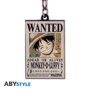 One Piece Wanted Luffy sleutelhanger - Animerch