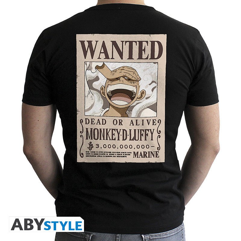 One Piece Wanted Luffy t-shirt - Animerch