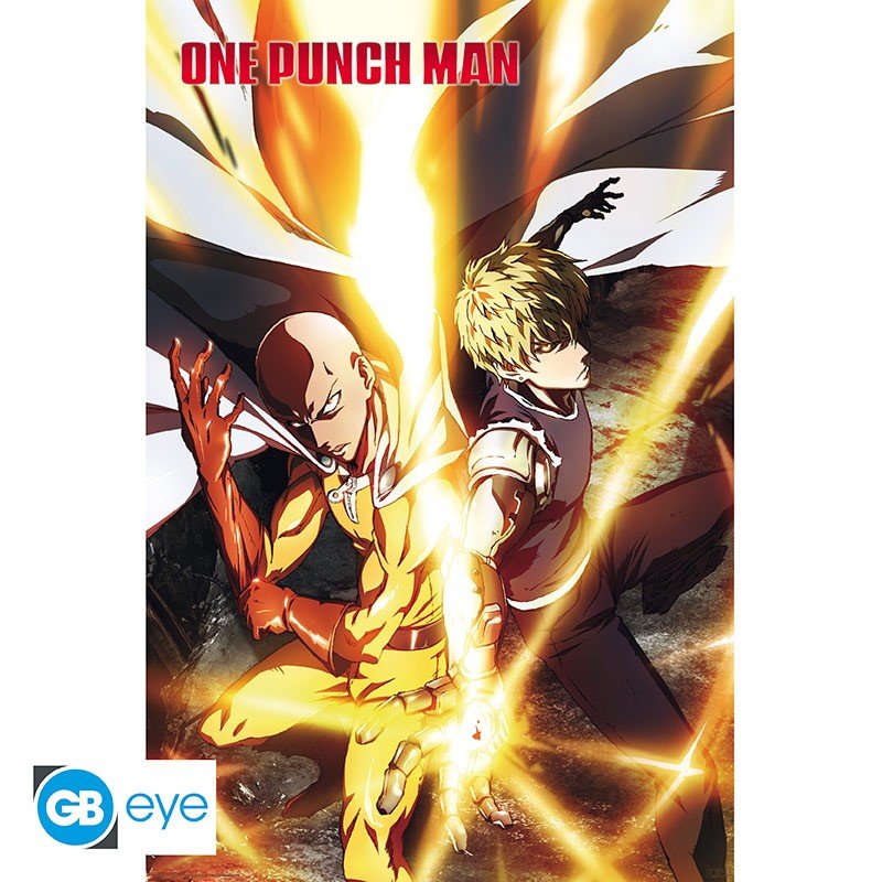 One Punch Man Saitama & Genos poster - 91,5 x 61 cm - Animerch