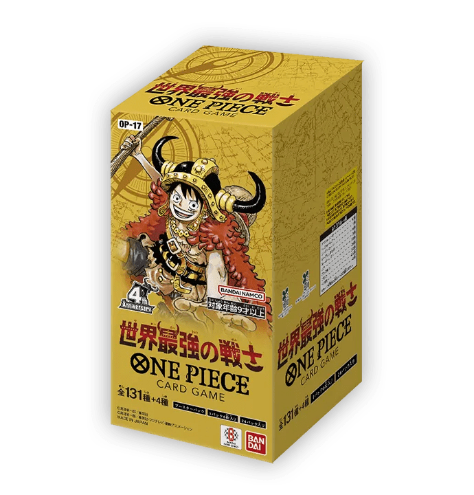 OP-17 The World’s Strongest Warrior [JP] Booster Box - Animerch