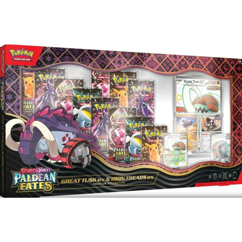 Paldean Fates Great Tusk & Iron Threads - Animerch