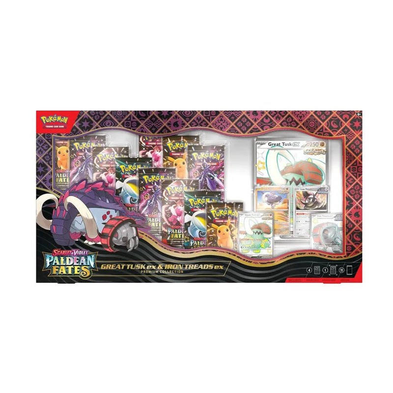 Paldean Fates Great Tusk & Iron Threads - Animerch