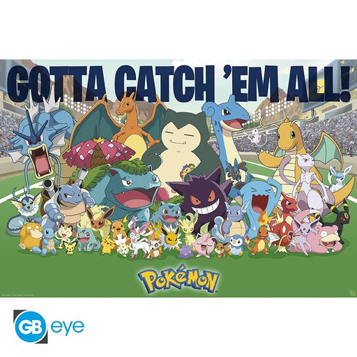 Pokémon All Time Favorites poster - 91,5 x 61 cm - Animerch