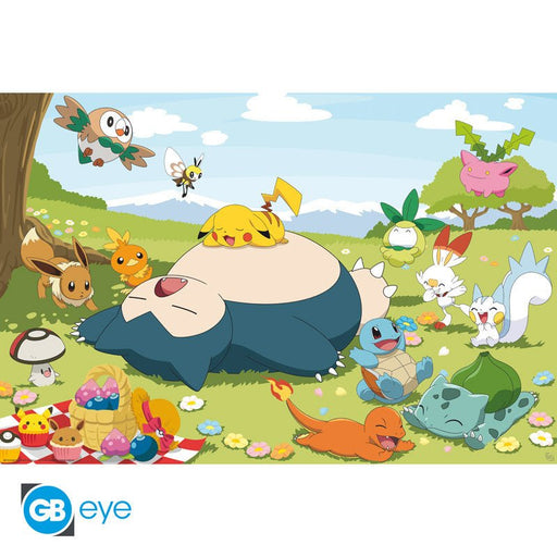 Pokémon Picnic Day poster - 91,5 x 61 cm - Animerch