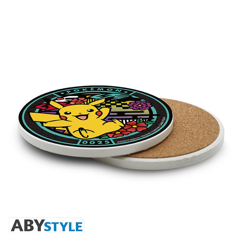 Pokémon Pikachu keramische onderzetter - Animerch