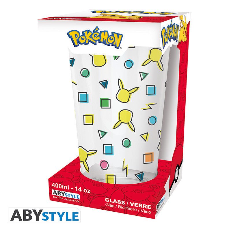 Pokémon Pikachu pattern beker - 400 ml - Animerch