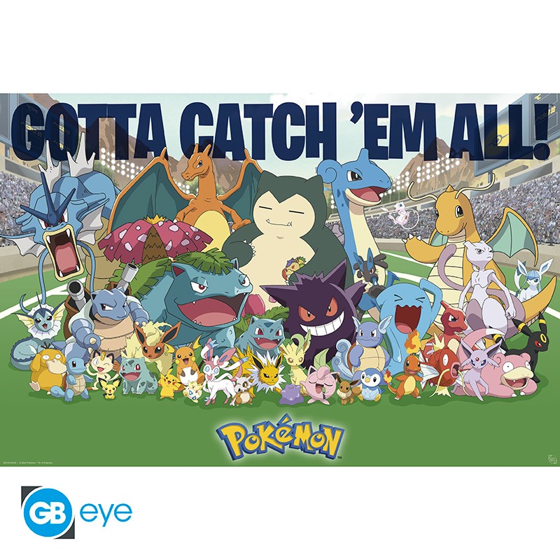 Pokémon All Time Favorites poster - 91,5 x 61 cm