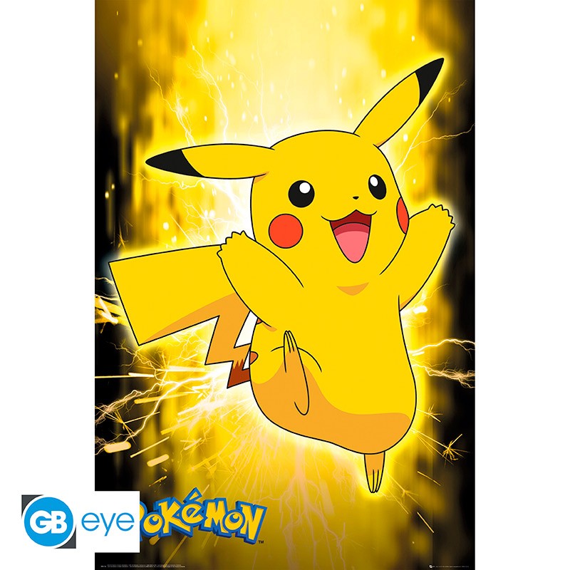 Pokémon Pikachu Neon poster - 91,5 x 61 cm