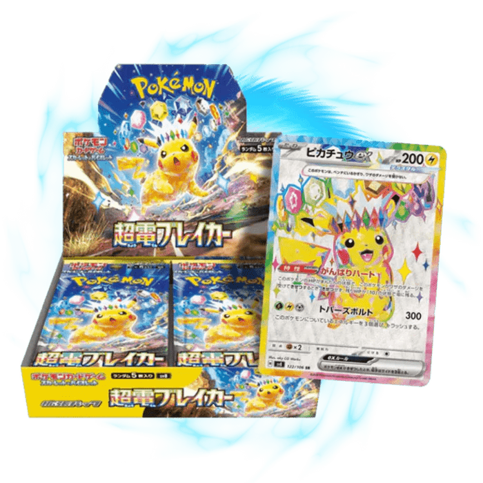 how many packs in electric breaker booster box Pokemon Super Japanese Pack The design is also highly attractive to collectors Super Electric Breaker Booster Box