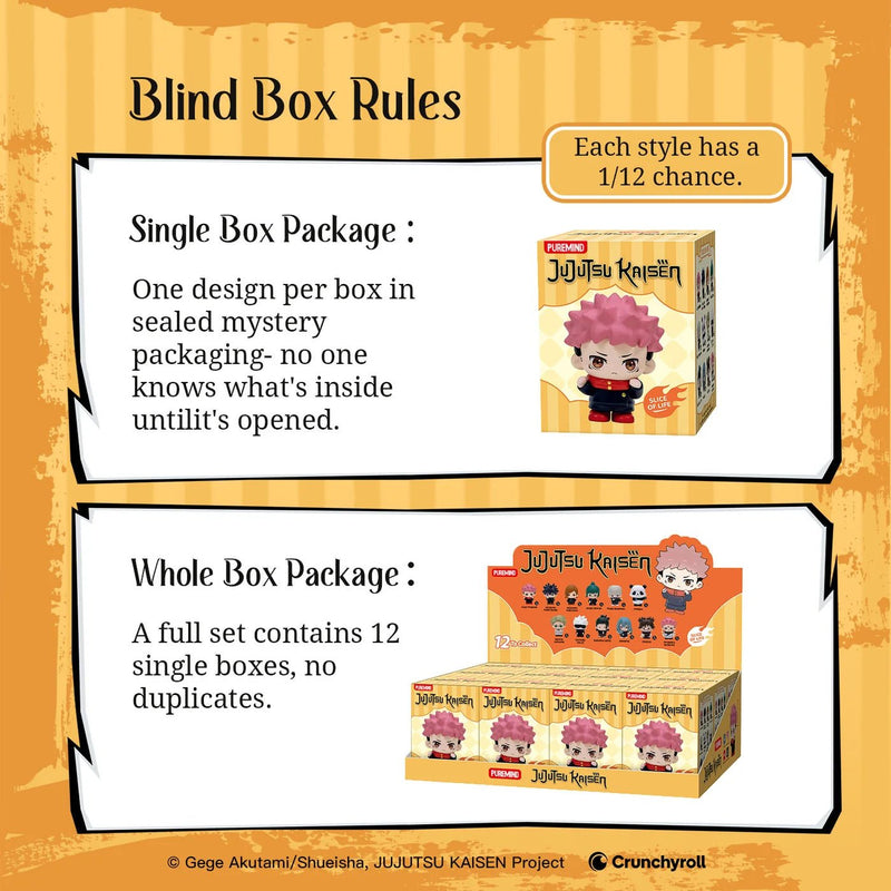 Puremind x Jujutsu Kaisen Slice of Life Blind Box - Animerch