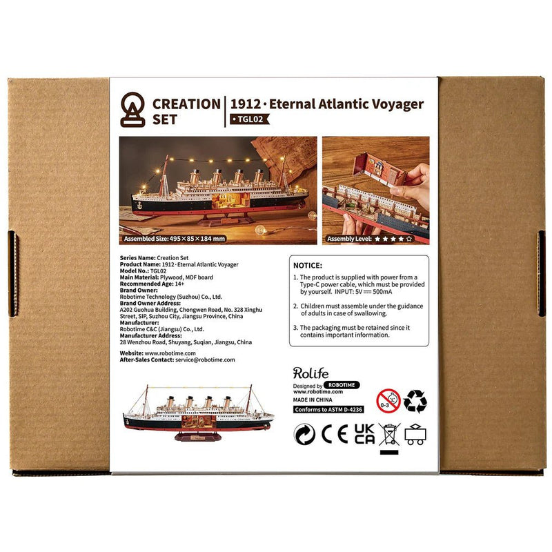 Robotime 1912 - Eternal Atlantic Voyager - Animerch