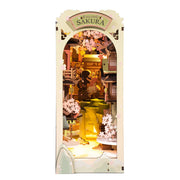 Robotime Book Nook Falling Sakura - Animerch