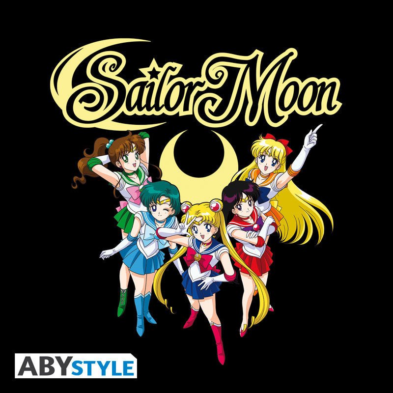 Sailor Moon Sailor Guardians black t-shirt - S - Animerch