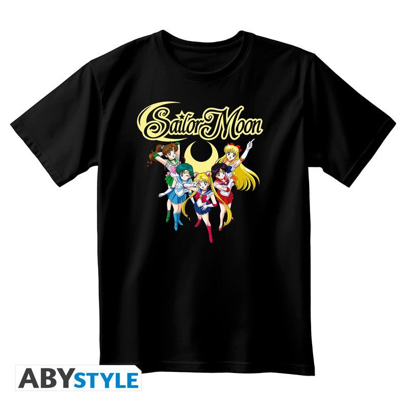 Sailor Moon Sailor Guardians black t-shirt - S - Animerch