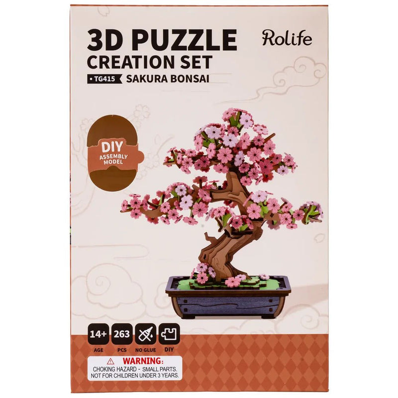 Sakura Bonsai DIY Puzzel Rolife - Animerch