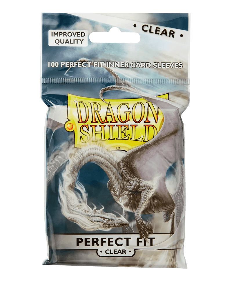 SLEEVES Dragon Shield Fit - Clear/Clear (100ct) - Animerch