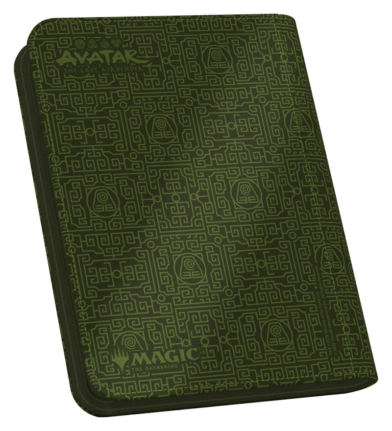 Ultimate Guard Zipfolio 160 Xenoskin Magic: The Gathering - Avatar: The Last Airbender - Green Mana - Animerch